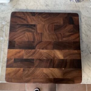 Crate&Barrel Wooden Cutting Board